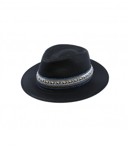 Flechet cappello di paglia blu scuro Flechet cappello di paglia blu scuro